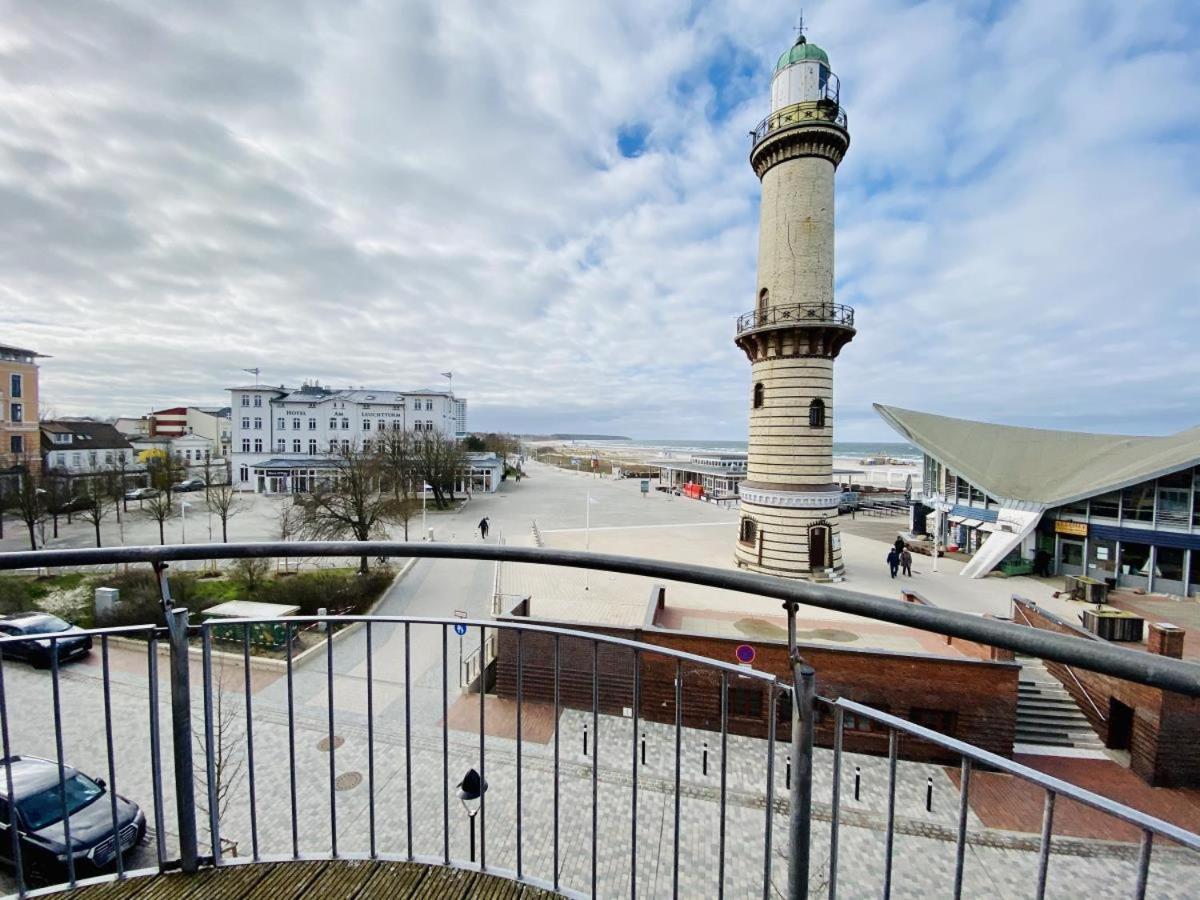Sonnendeck, Direkt Am Leuchtturm Apartment Rostock Exterior foto