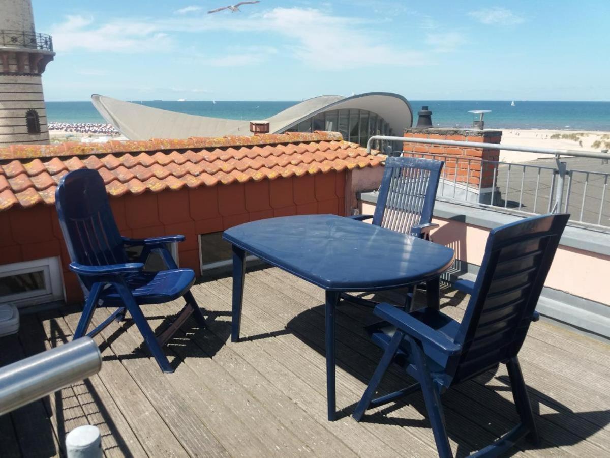 Sonnendeck, Direkt Am Leuchtturm Apartment Rostock Exterior foto